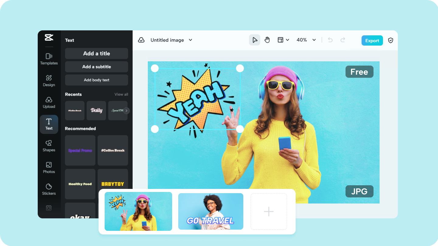 інтернет-редактор capcut