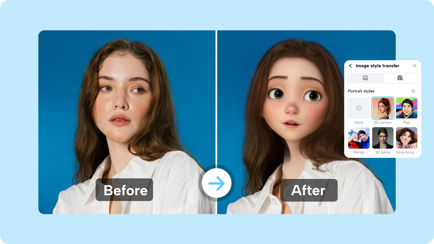 Fazer desenhos animados a partir de fotos