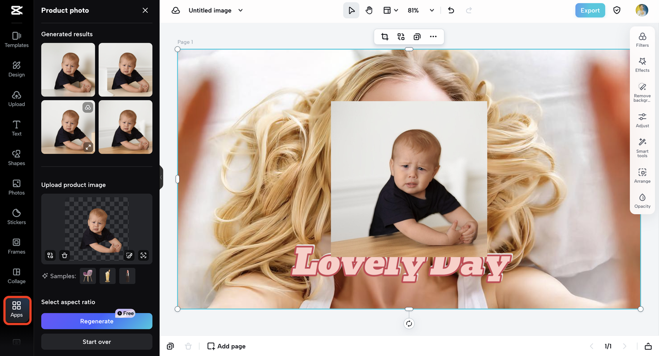 ai background generator