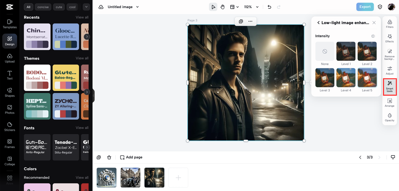 Brighten up your dull images