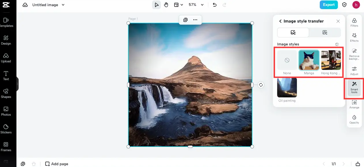 Turn your photos into different textures