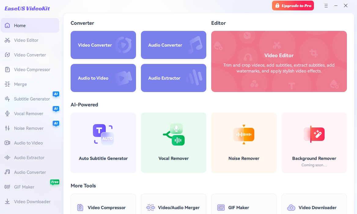 EaseUS Video Editor