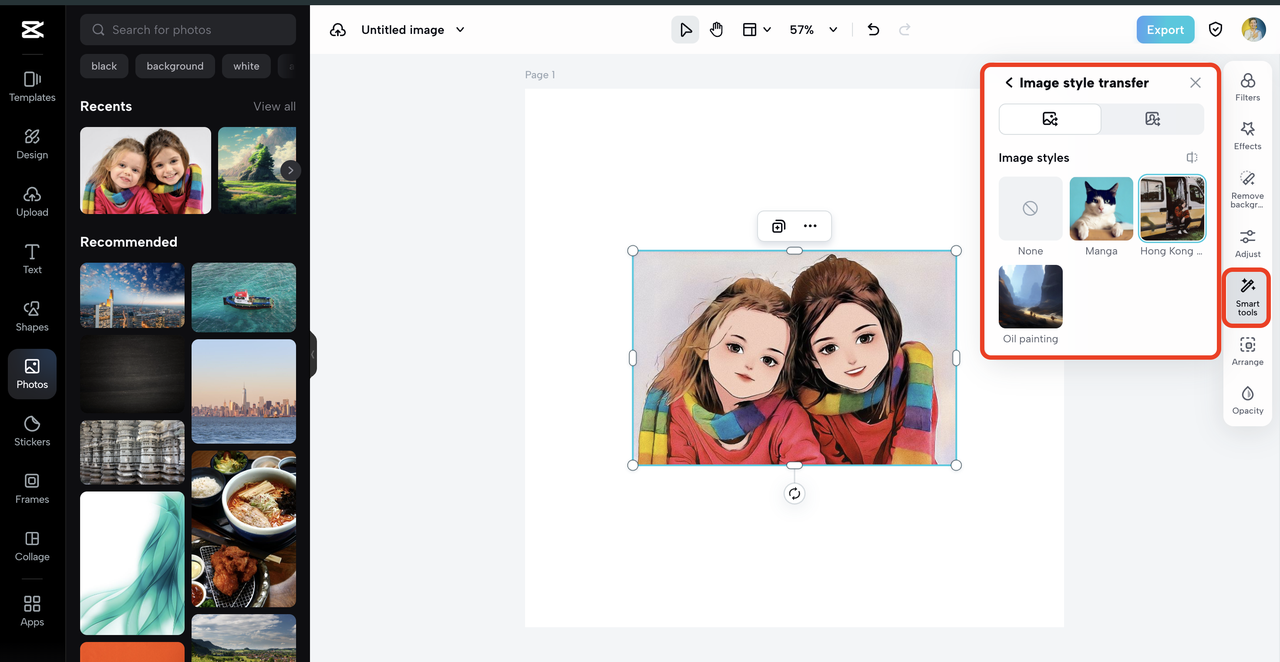 image style transfer