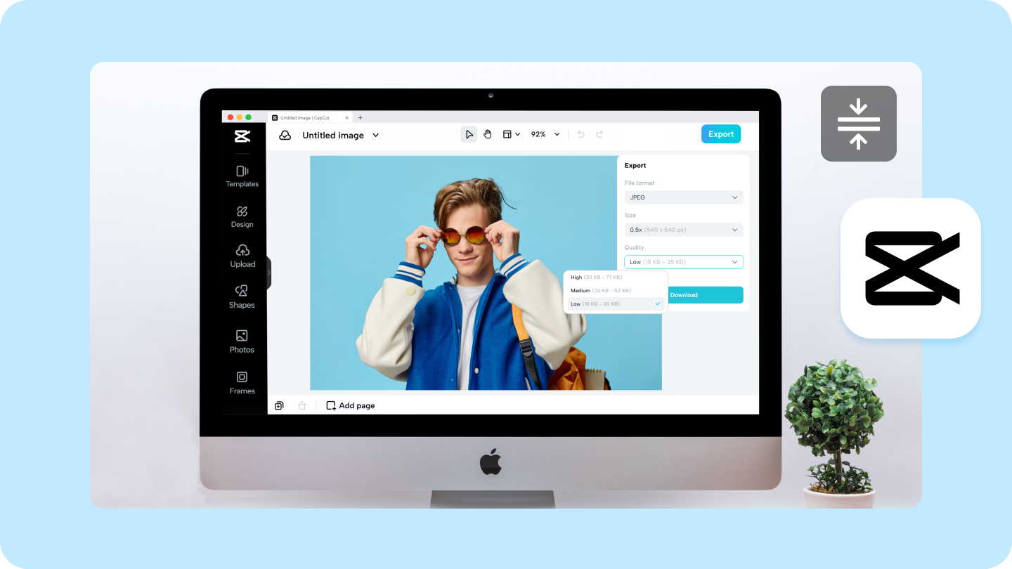  reduce jpeg file size