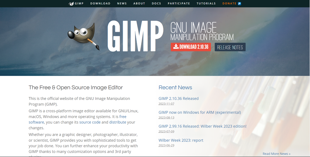 free photo editing software