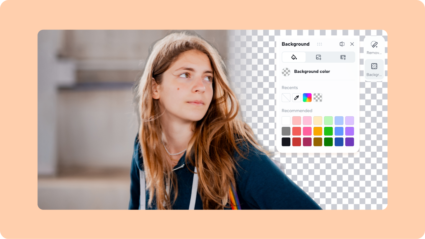 خلفية تحرير الصور 