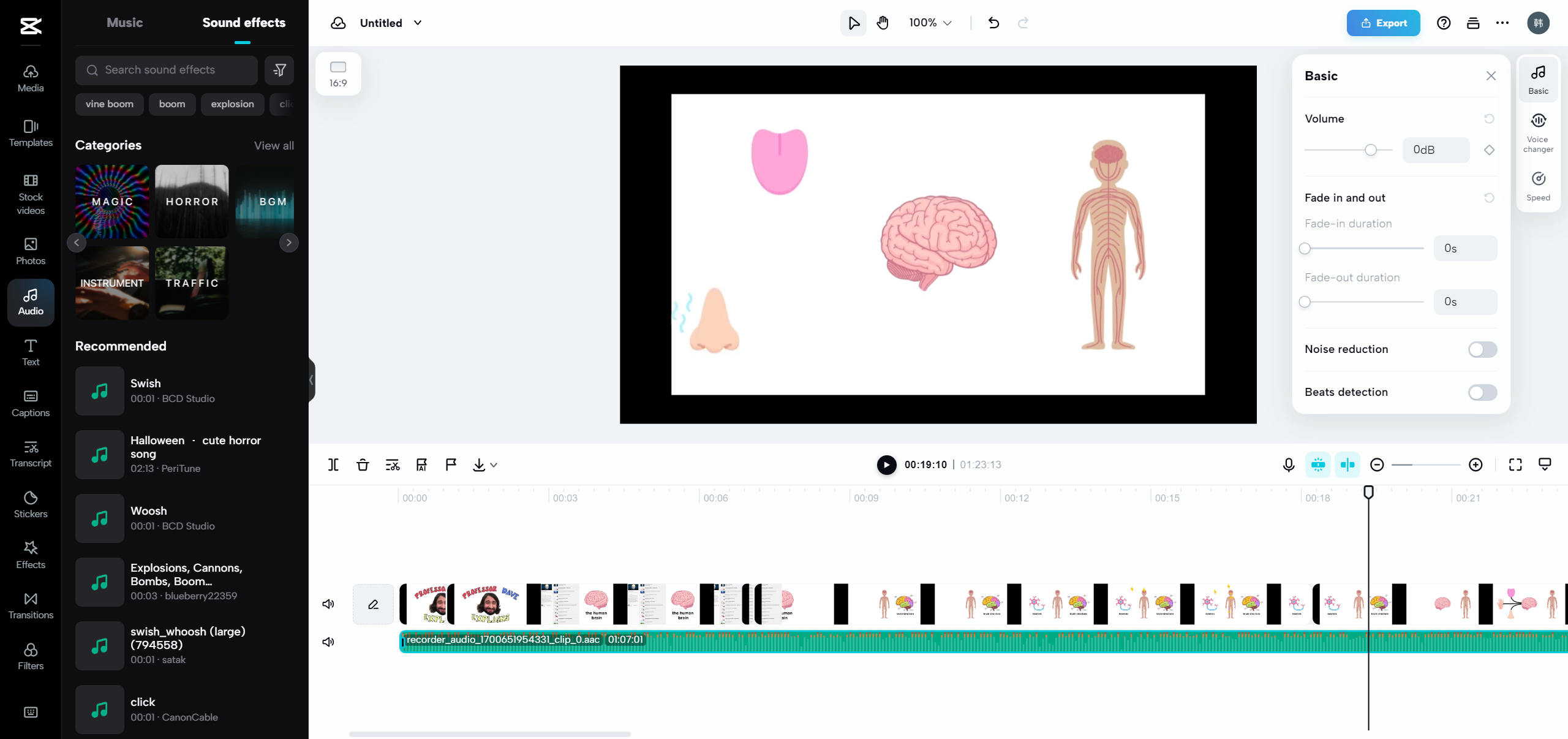The ultimate online audio editing program: CapCut online video editor
