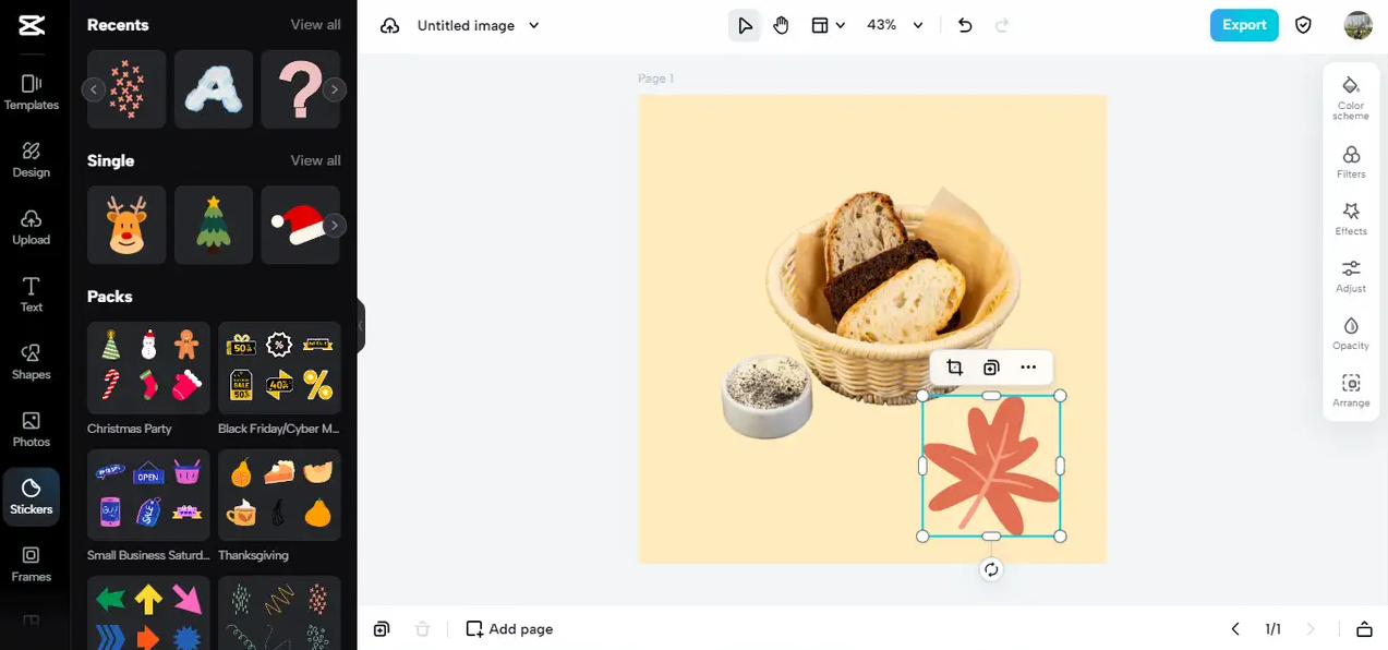 Self-customize elements in your background colors