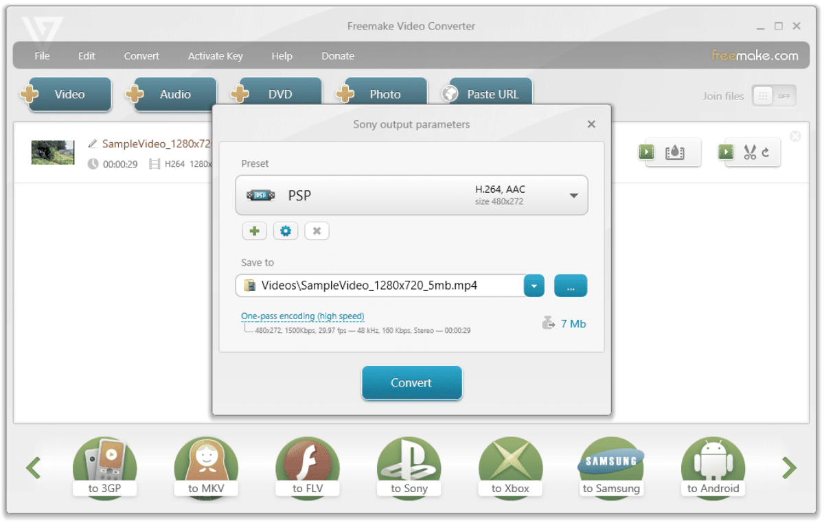 Freemake video converter 