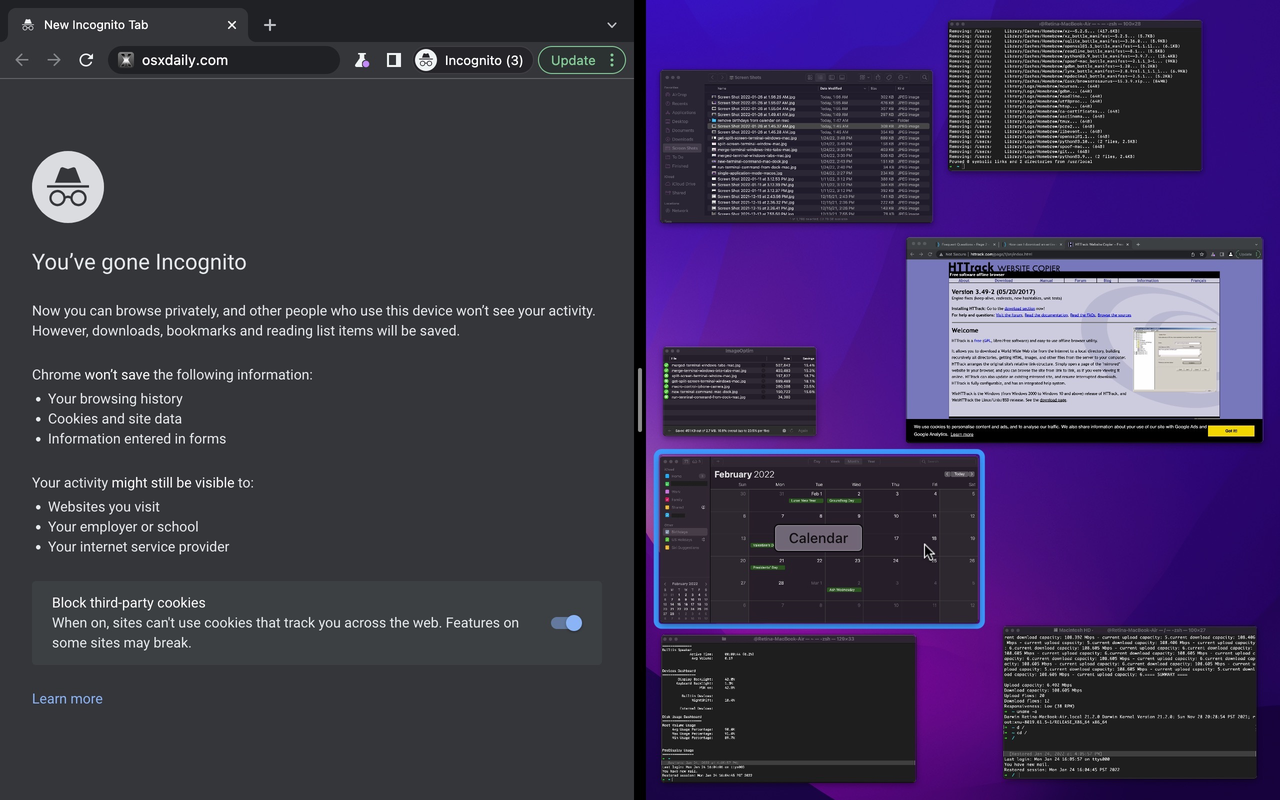 Enter Split View mode on Mac - Step3