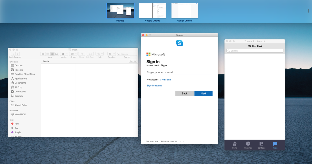 Adjust the Split View and switch between windows on Mac - Step3