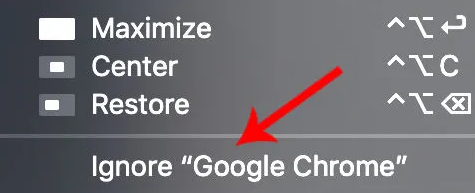 Split Mac screen with Magnet - Step3