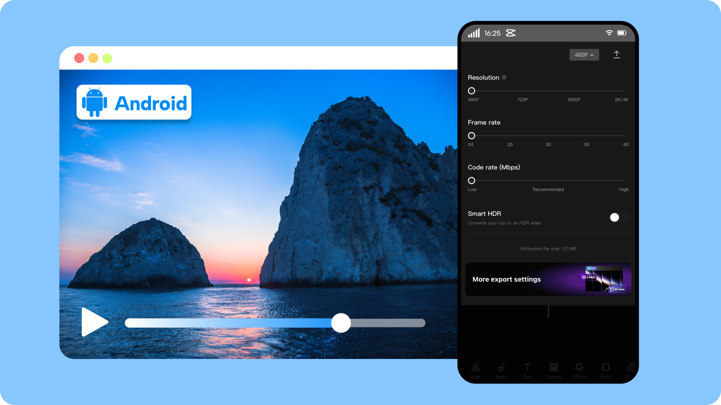 compress video android