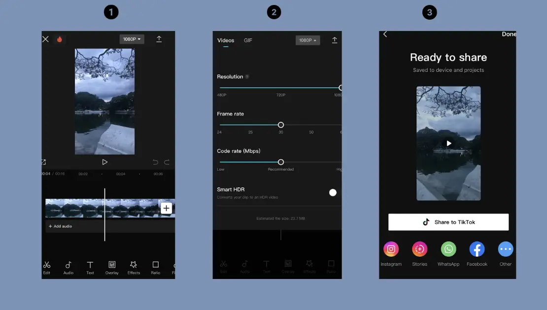 CapCut video editing app