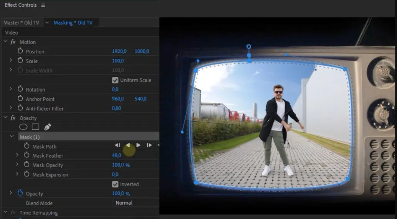 How to mask an object in Premiere Pro?