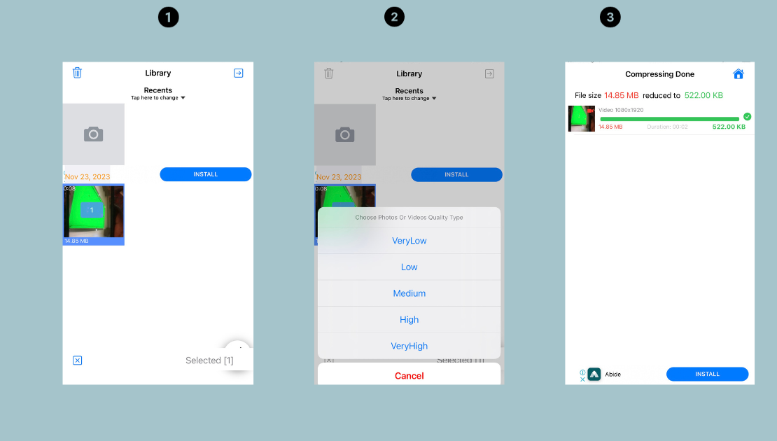 proton video compressor