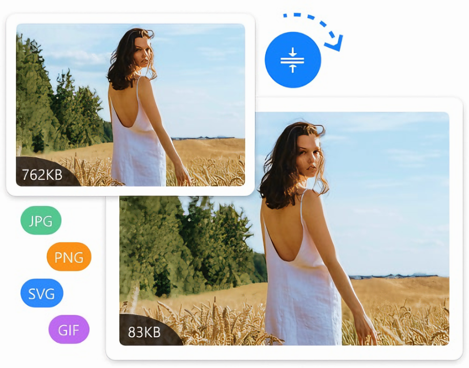batch compress images work