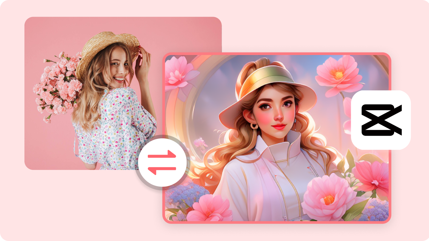 Convierte la foto en anime