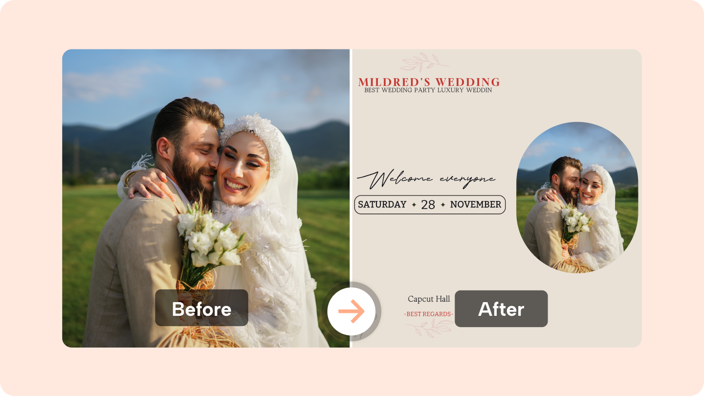 редактирование свадебных фотографий