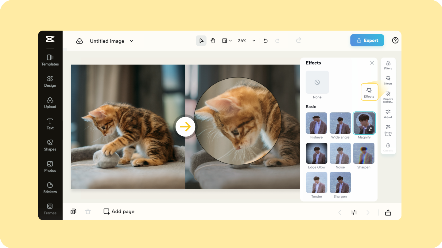 efekty editoru obrázků
