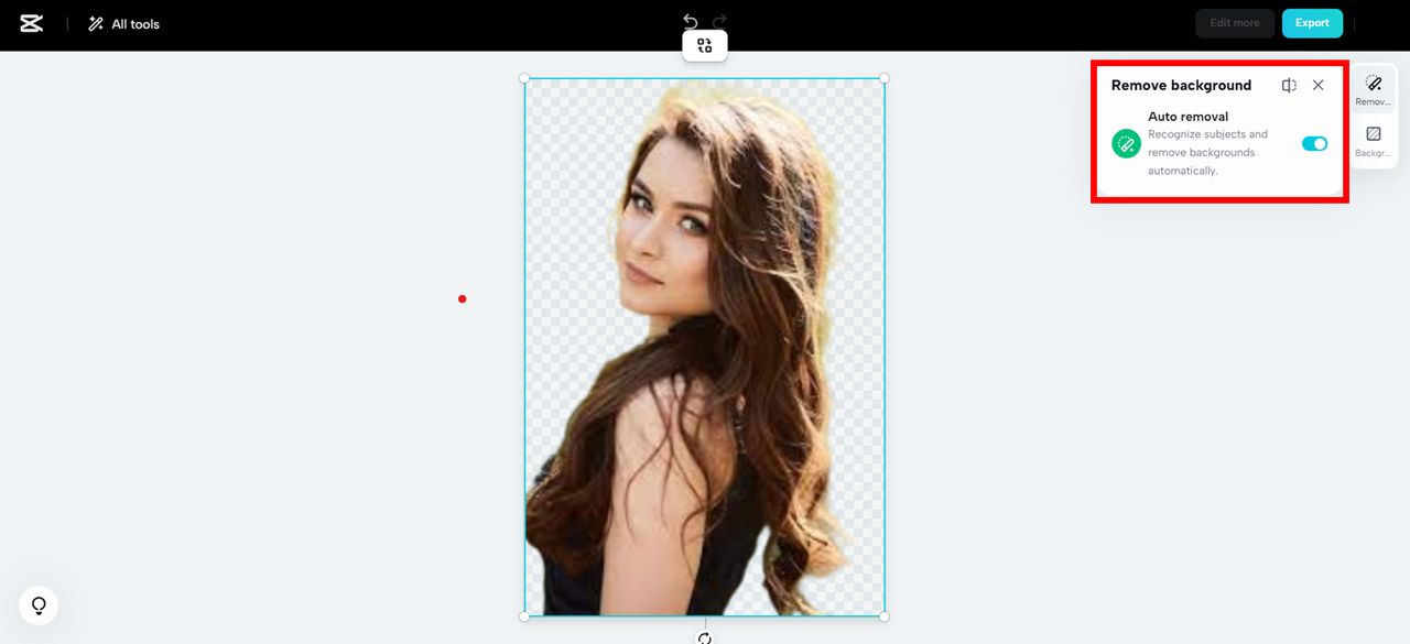 remove & change the background