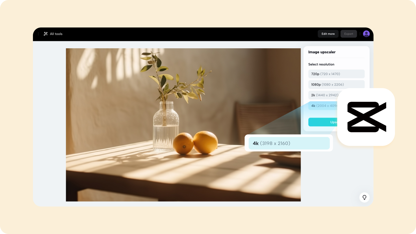 4 K画像コンバータ