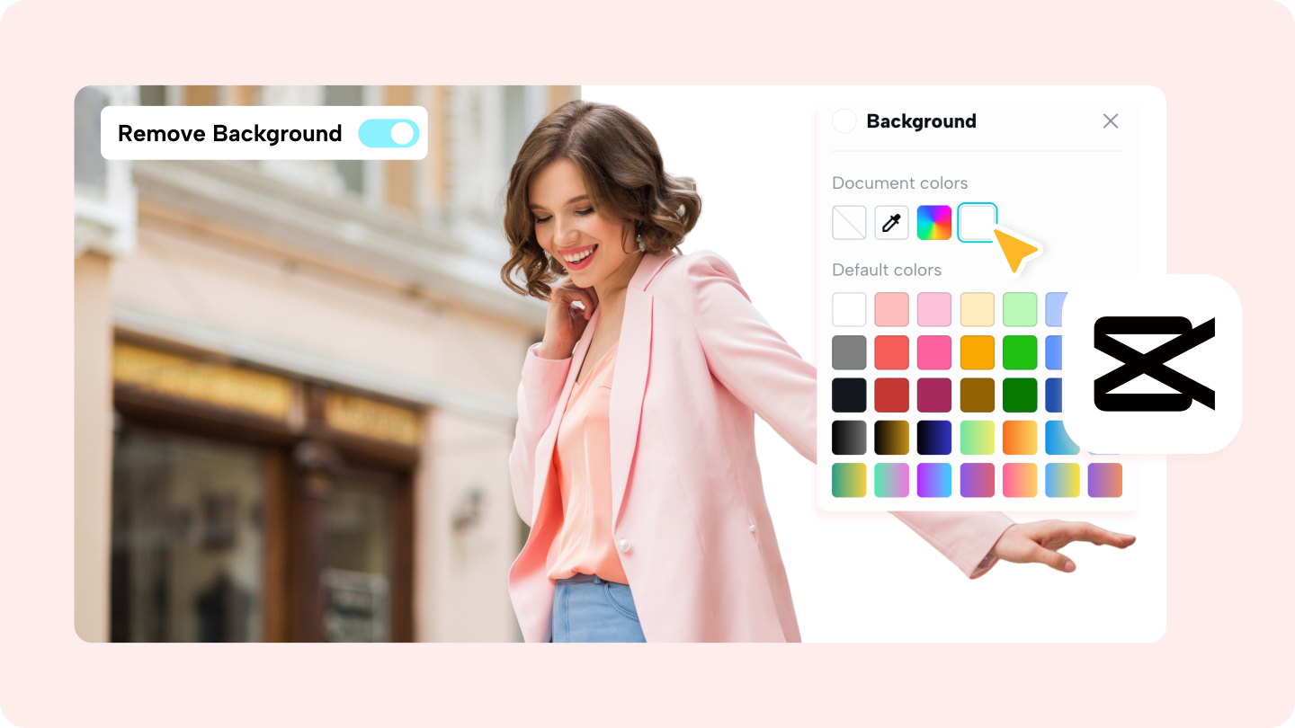 Hacer que el fondo sea blanco en la foto