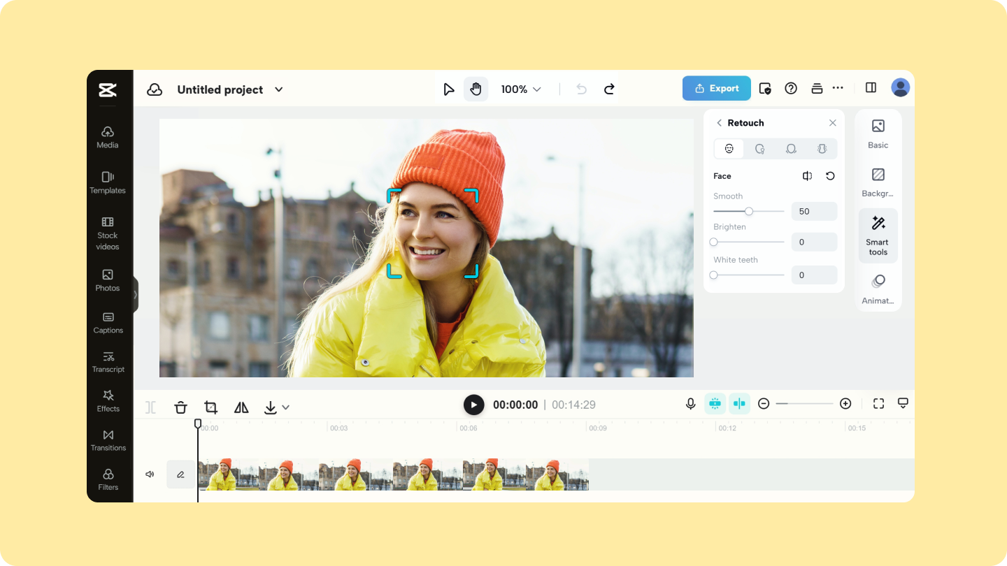 Usługa wygładzania twarzy online - osiągnij idealną skórę w kilka sekund