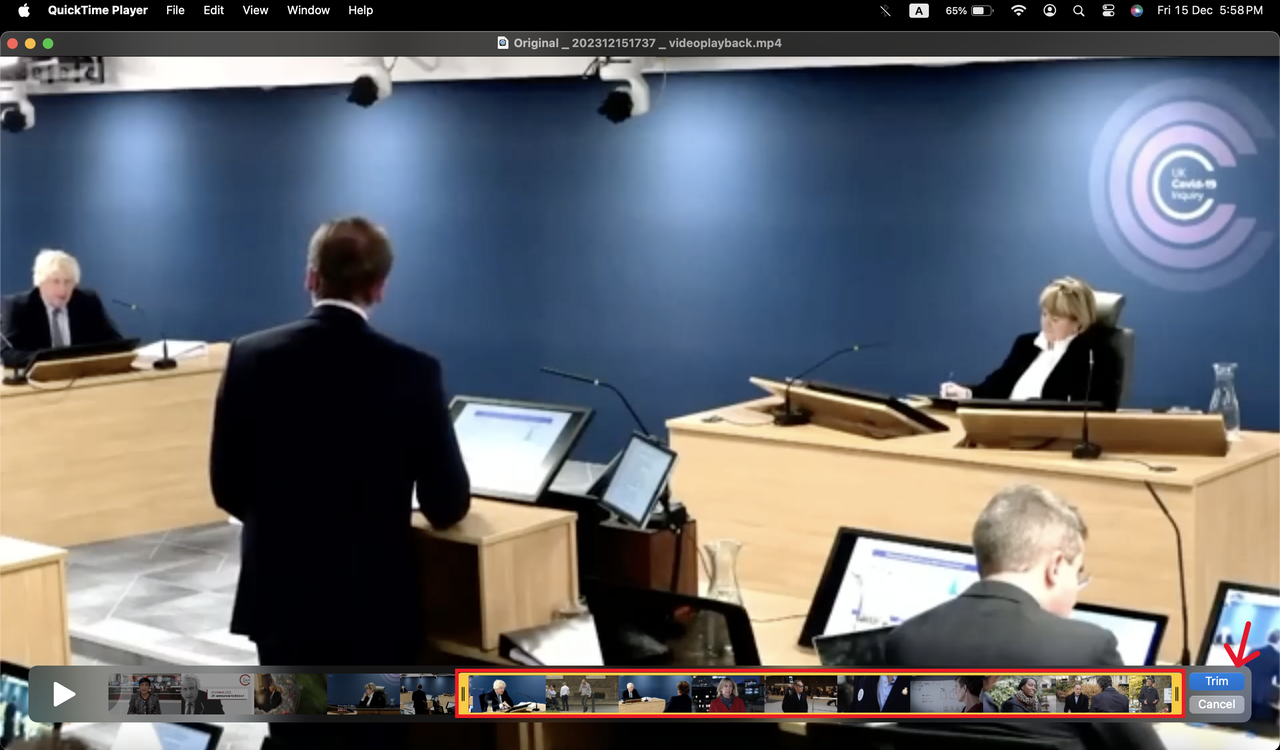 Perform precise trimming