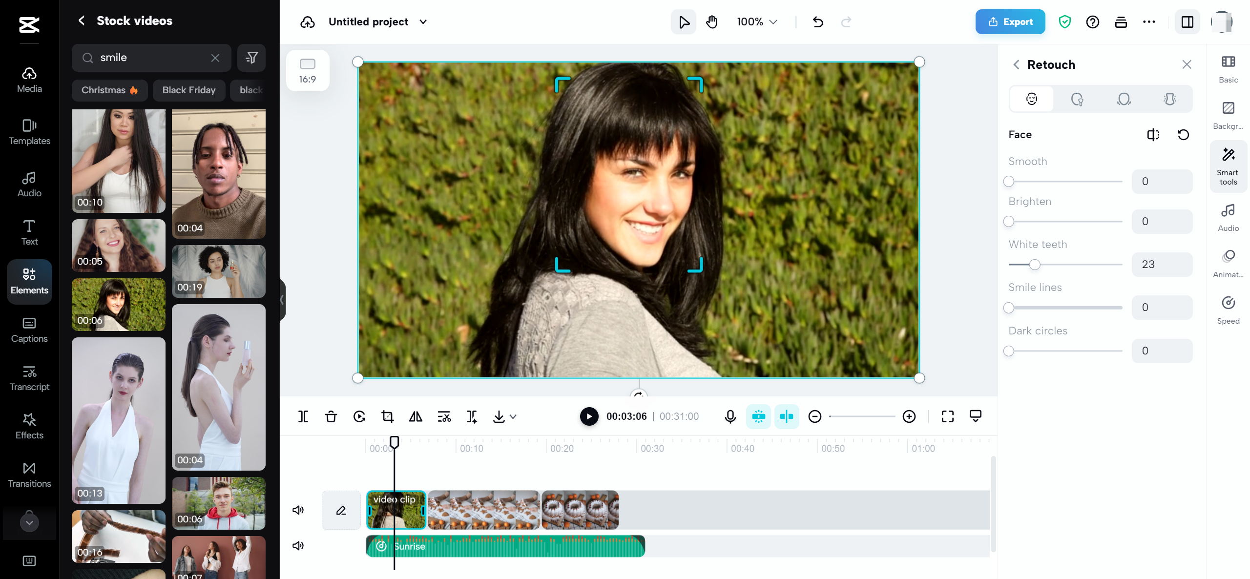 CapCut online video editor