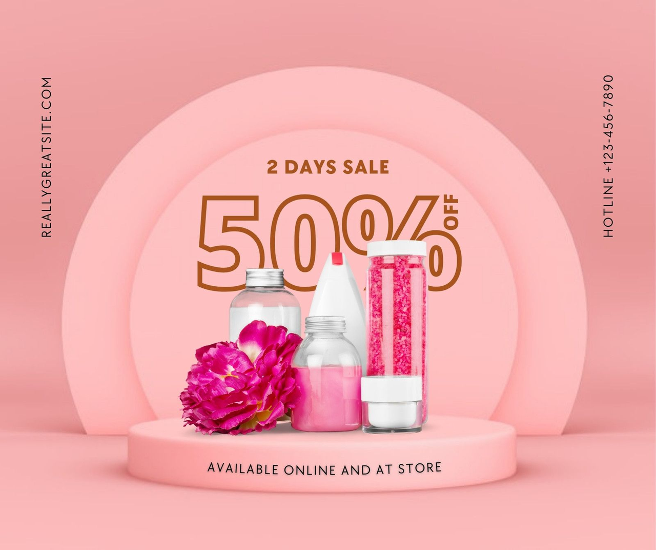 Outdoor business poster campaigns