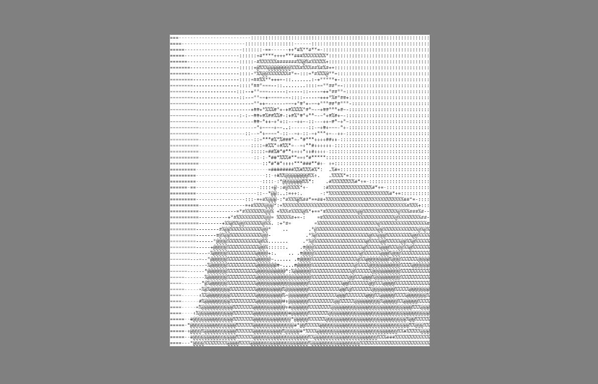 ASCII art generators