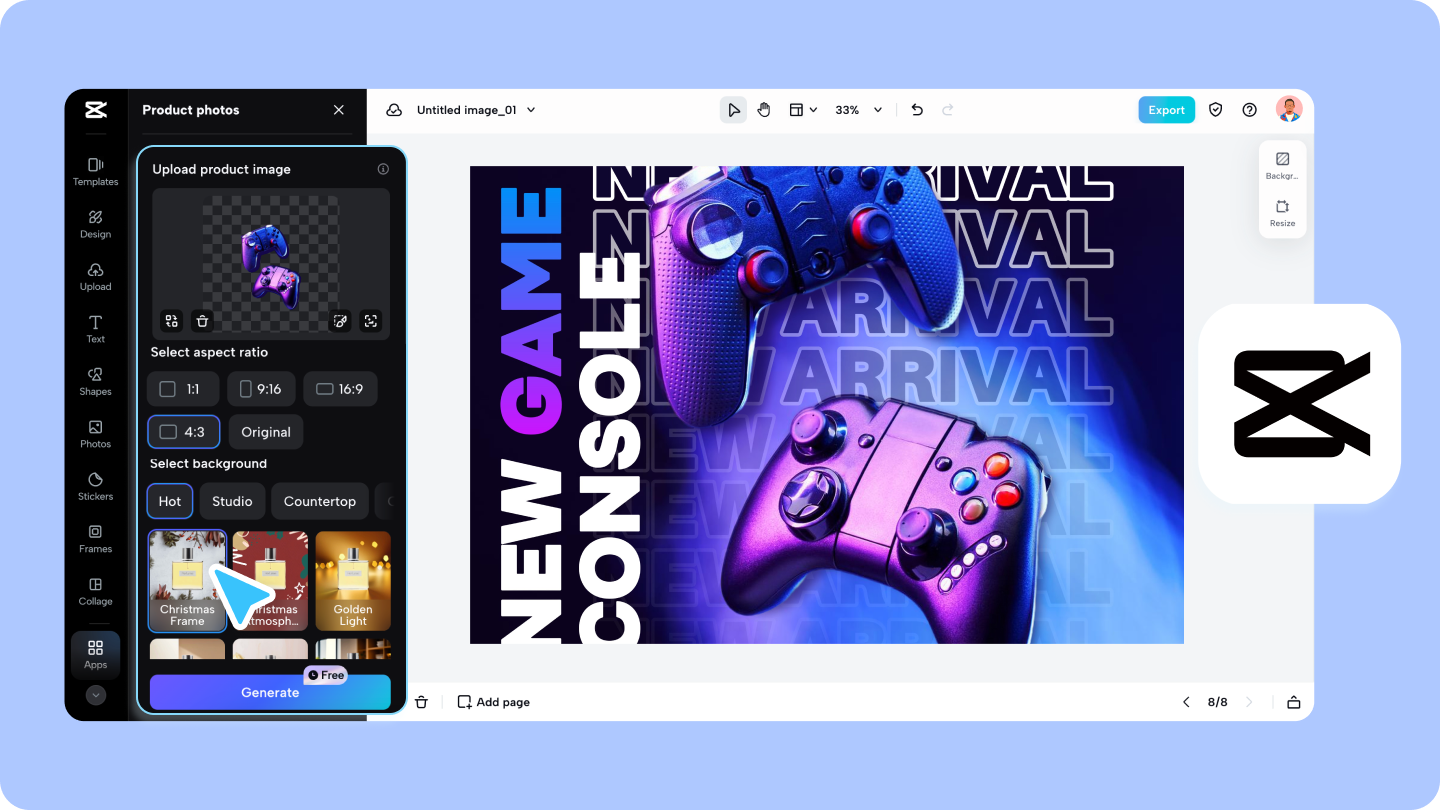 fundal pentru produse