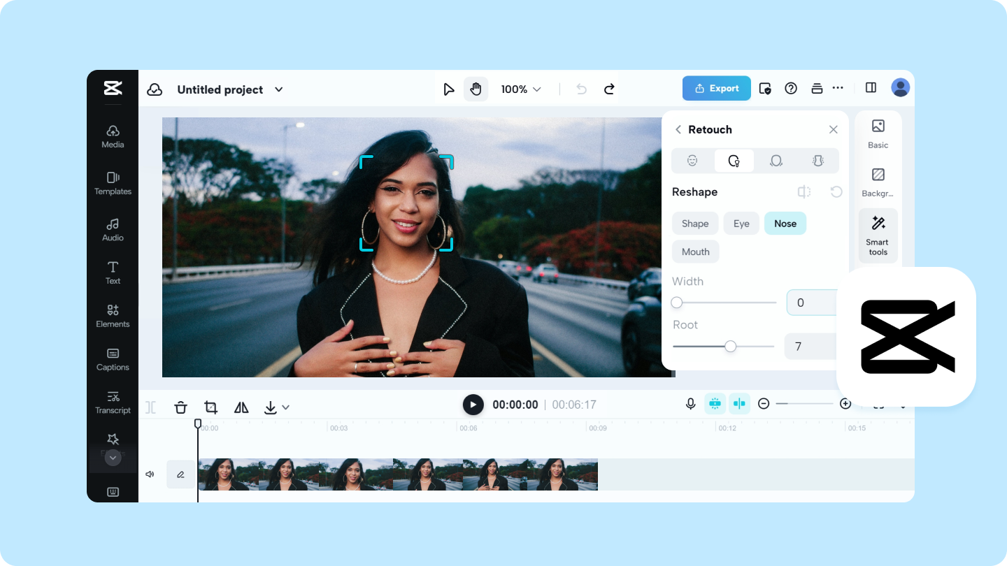 How to Use Nose Reshaping Techniques in Video Editing