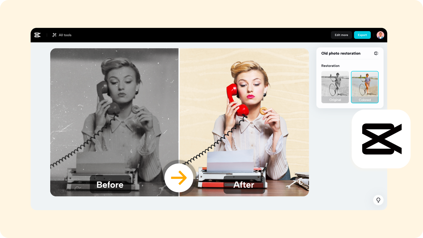 hogy a régi fotók újnak tűnjenek