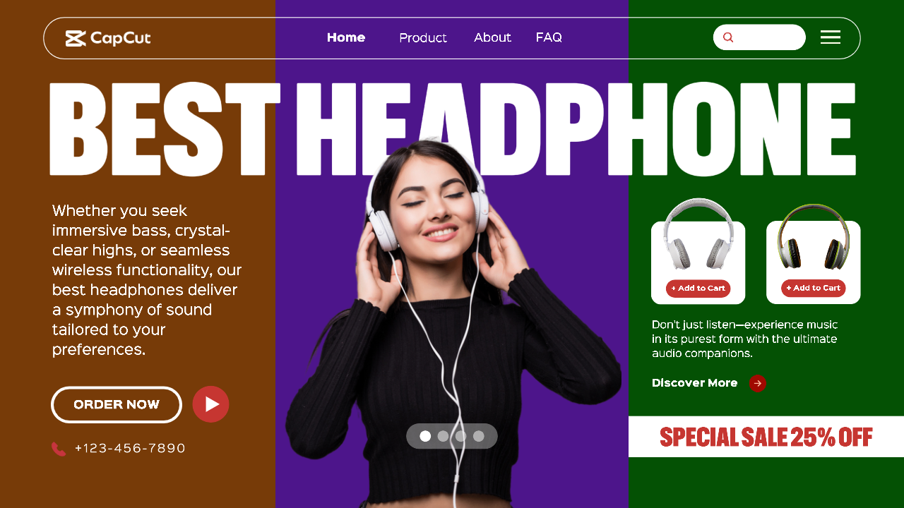 Triadic color website