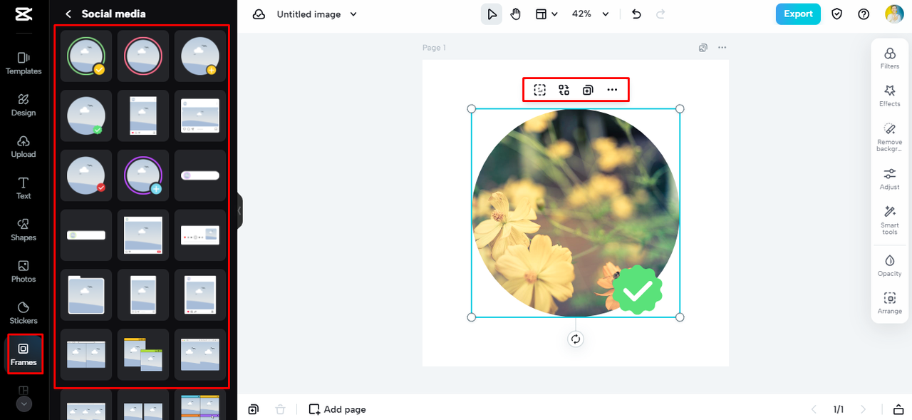 load photos into frames