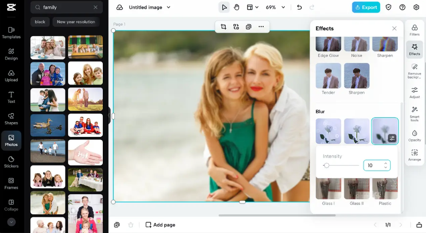 CapCut online: top choice for blurring effects
