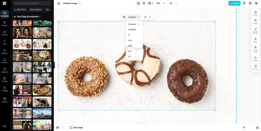 Focus on the main subject