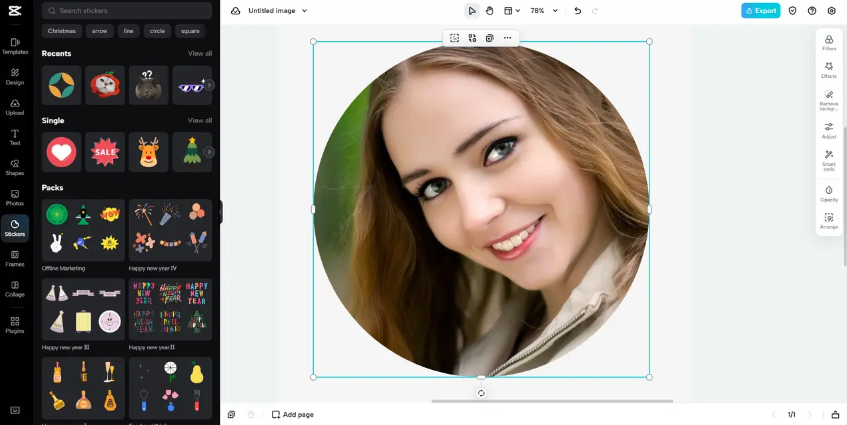 Focal point emphasis