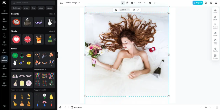 Pay attention to subject placement