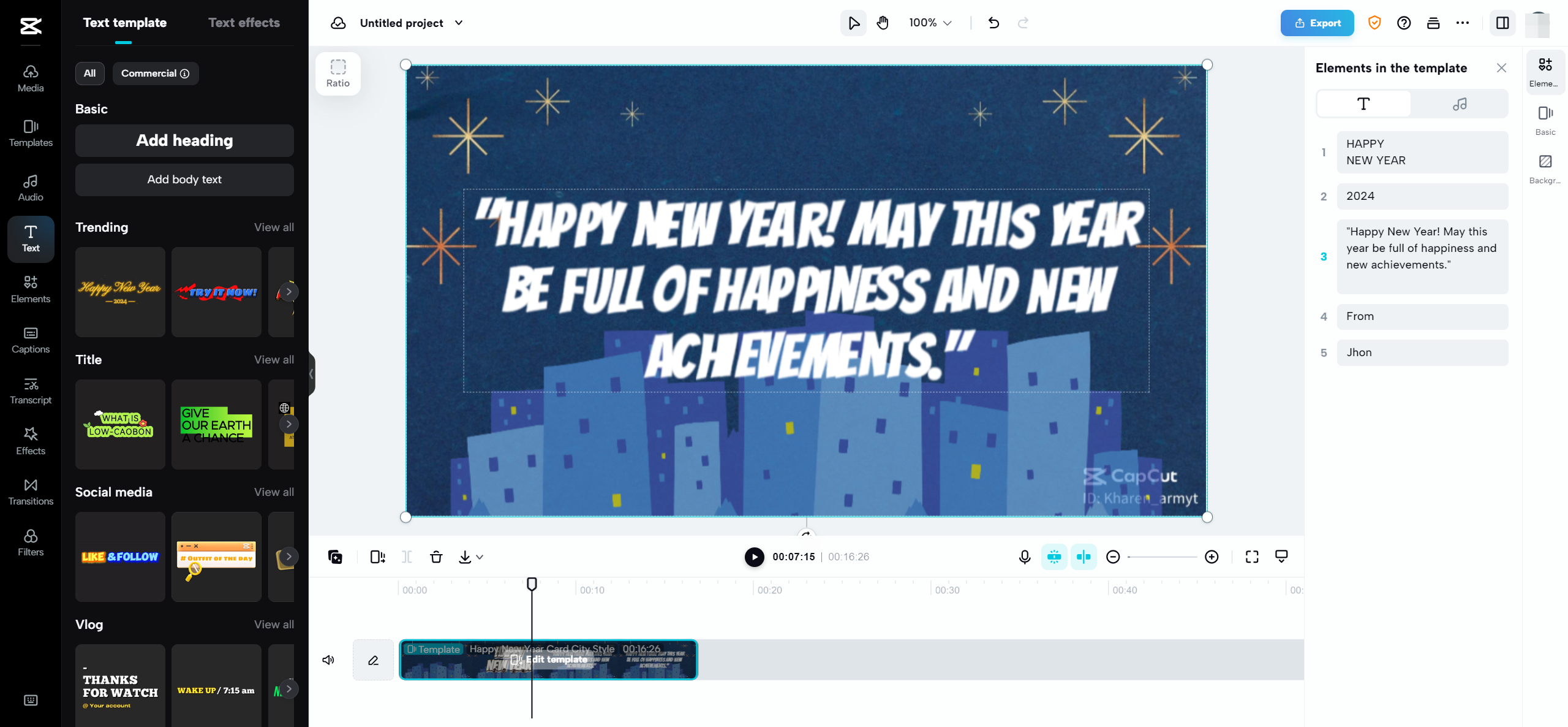 All-in-one online movie editor: CapCut online video editor