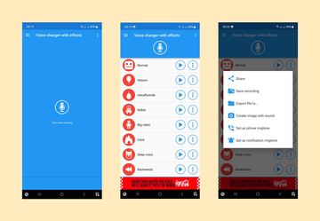 How to change your voice with the Voice Changer with Effects app.