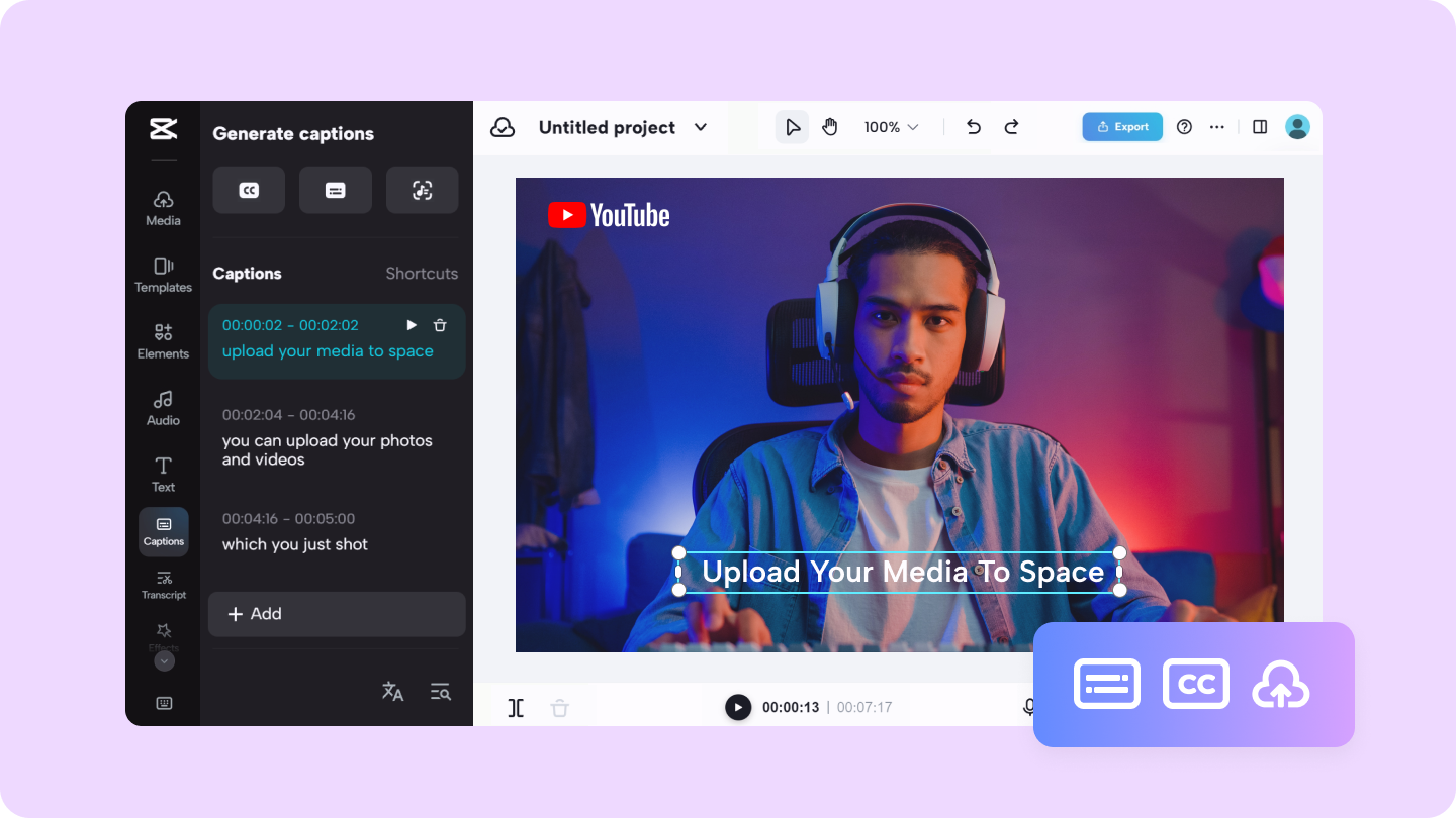 Як додати субтитри до відео YouTube? Створюйте підписи в один клік