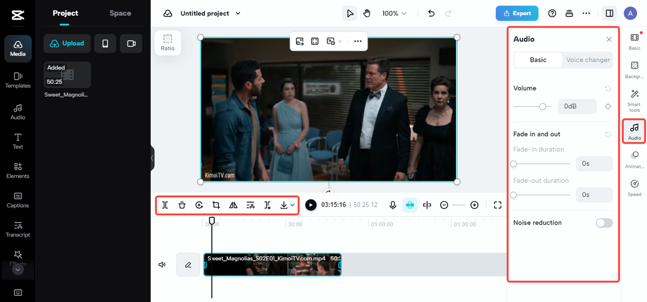 polish your audio using basic editing tools