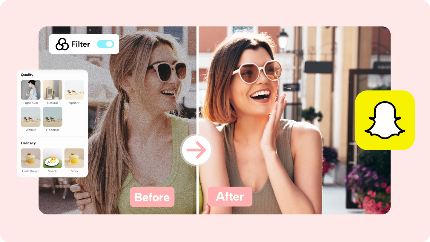 comment ajouter un filtre snapchat
