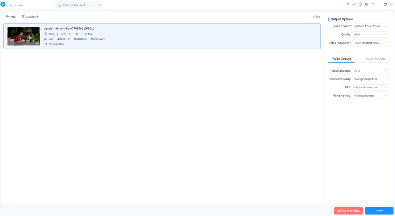 how to convert MKV to MP4 with Any Video Converter