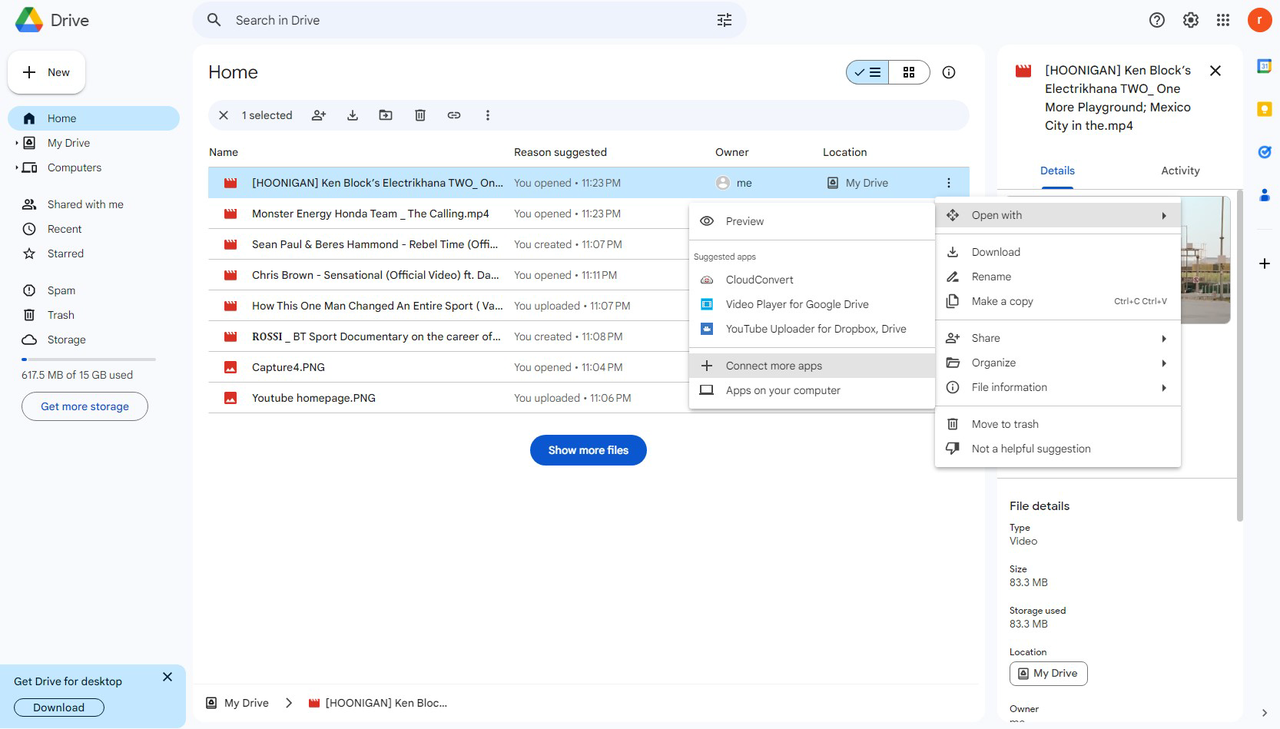 Google Drive - connect more apps