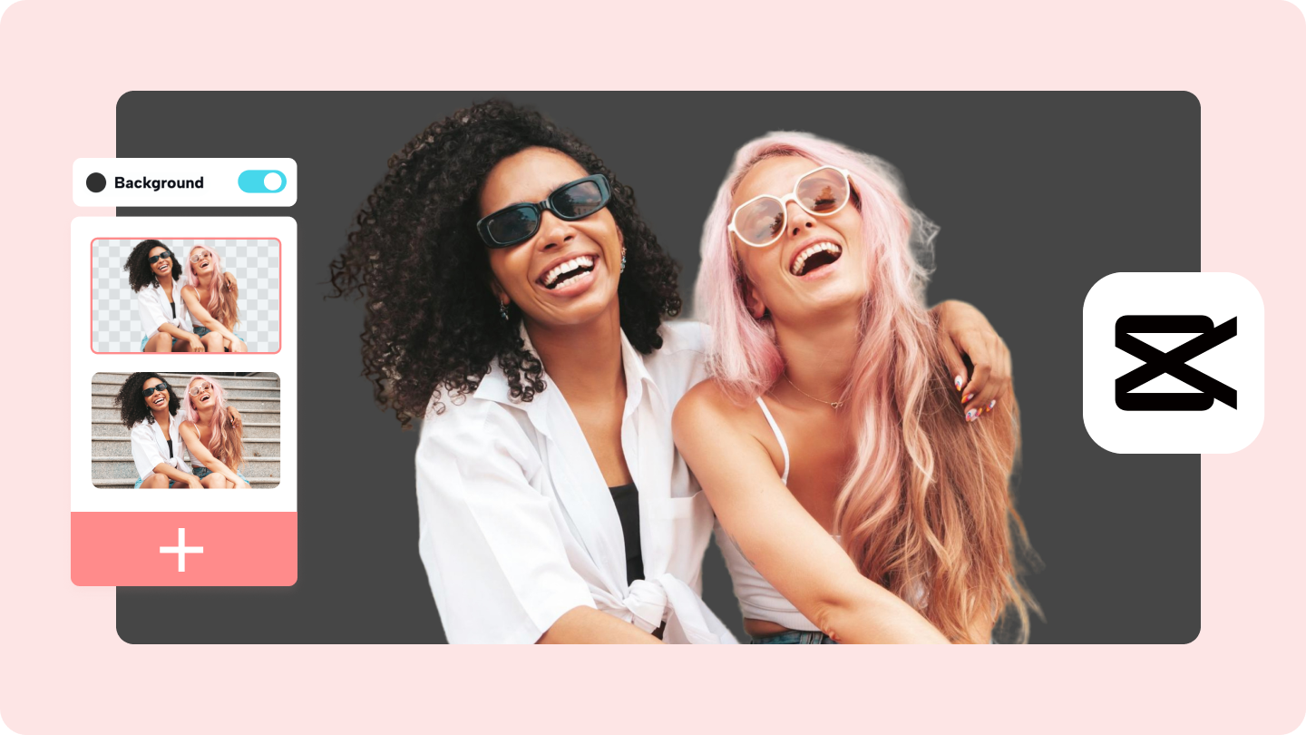 add black background to photo