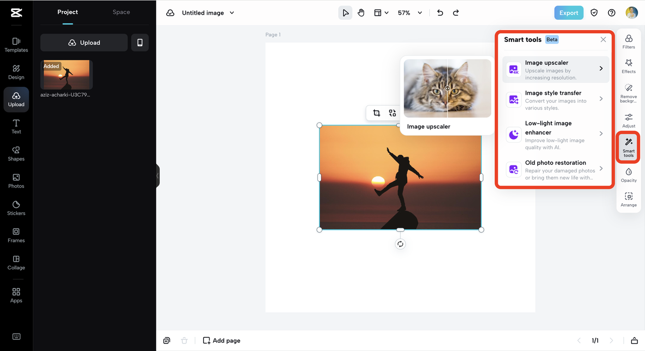 image enhancement features